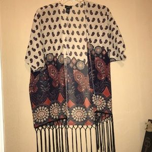 Pasiley design cardigan